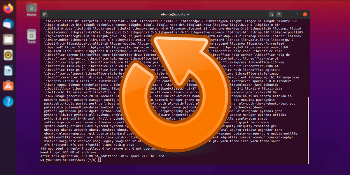 コマンドラインでUbuntuを更新する方法
