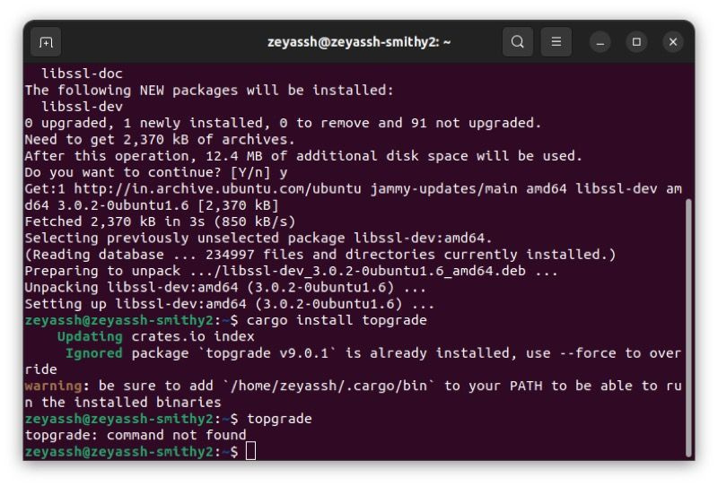 Как поддерживать систему Linux в актуальном состоянии с помощью Topgrade