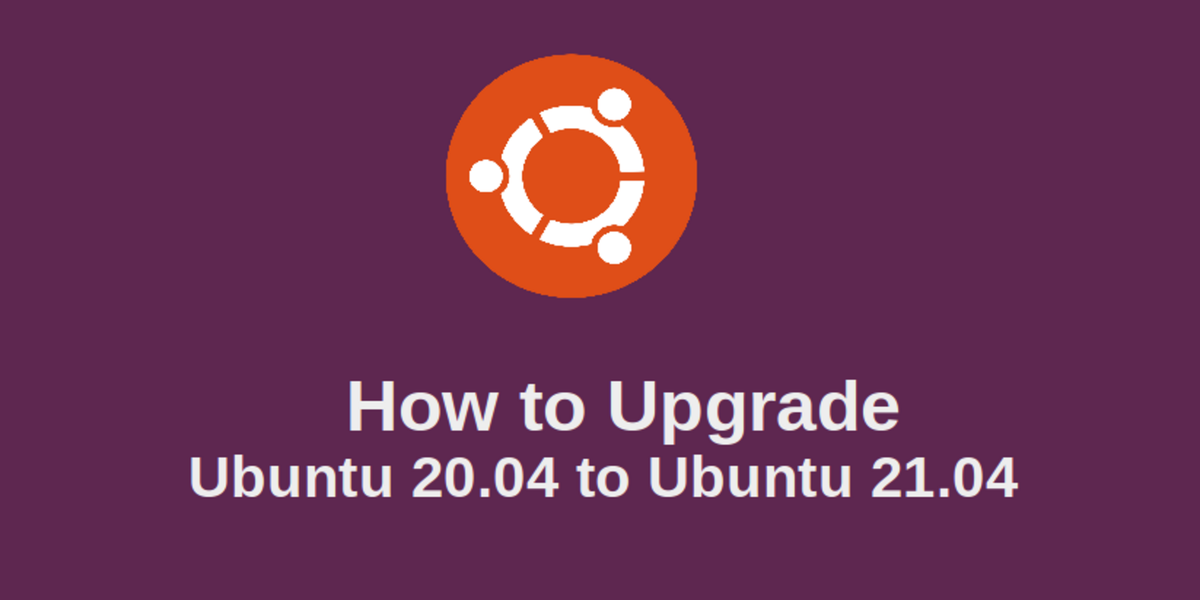 Ubuntu 20.04를 Ubuntu 21.04로 업그레이드하는 방법