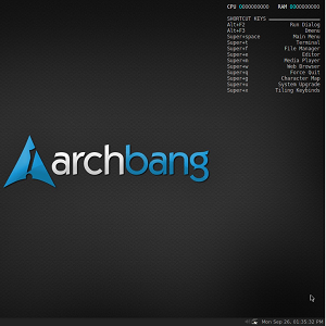 ArchBang มีน้ำหนักเบาและเป็นปัจจุบันเสมอ [Linux]