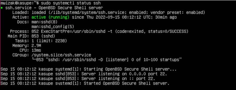 Jak SSH do serveru VirtualBox Ubuntu