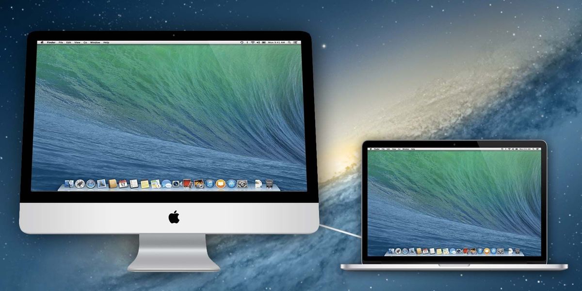 كيفية استخدام iMac كشاشة مع وضع العرض المستهدف