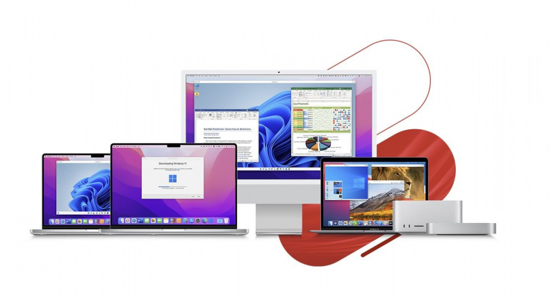   المتوازيات سطح المكتب لنظام التشغيل mac