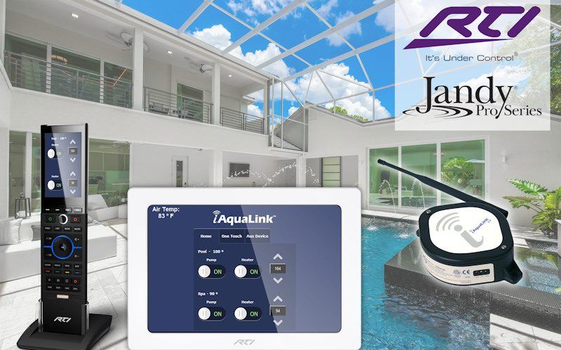 يقدم RTI برنامج Jandy iAquaLink Pool and Spa Driver الجديد