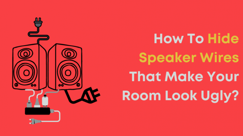 Como ocultar os fios do alto-falante sem esforço e arrumar seu quarto