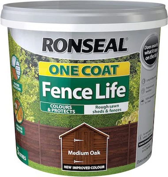 Ronseal One Płaszcz Życie Ogrodzenia