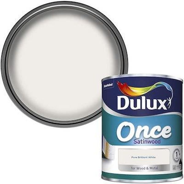 Dulux Once White satiinipuumaali