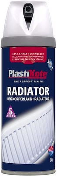 Plasti-Kote Radiator Satin Sprayfärg