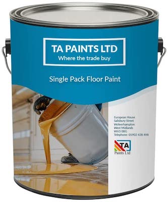TA Paints Peinture pour sol en béton