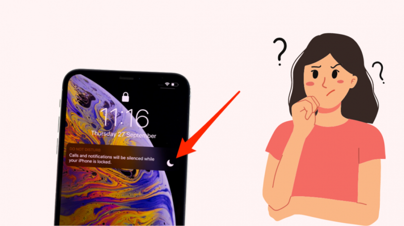 O que significa o ícone de meia lua na mensagem de texto do iPhone?