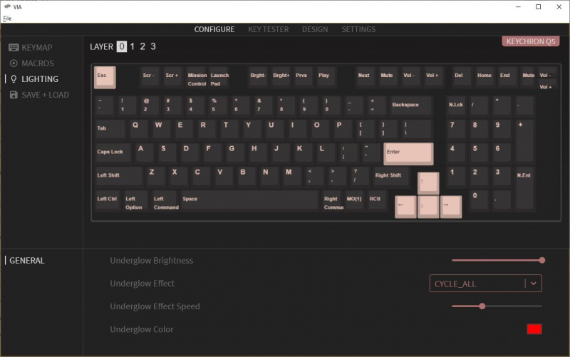   prin intermediul software-ului de personalizare a tastaturii led culori