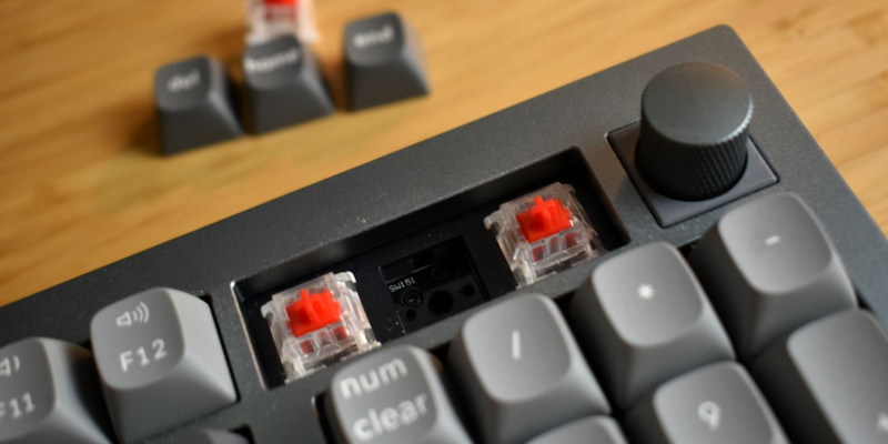   tastatura keychron q5 scoaterea comutatoarelor