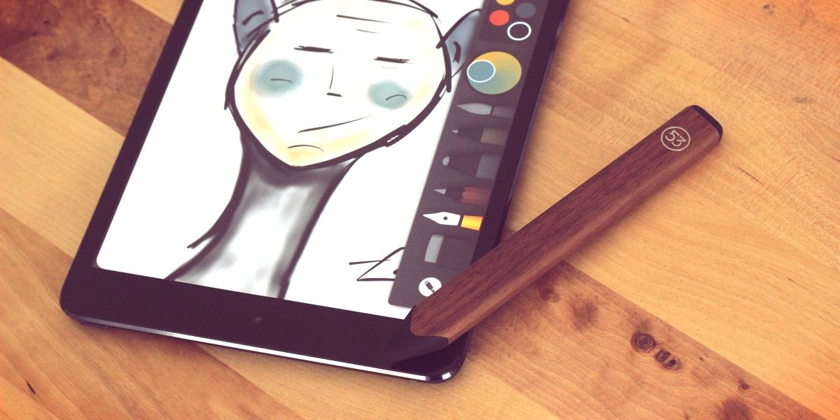 FiftyThree pliiatsiga Bluetooth -pliiats iPadi ülevaatamiseks ja kingituseks