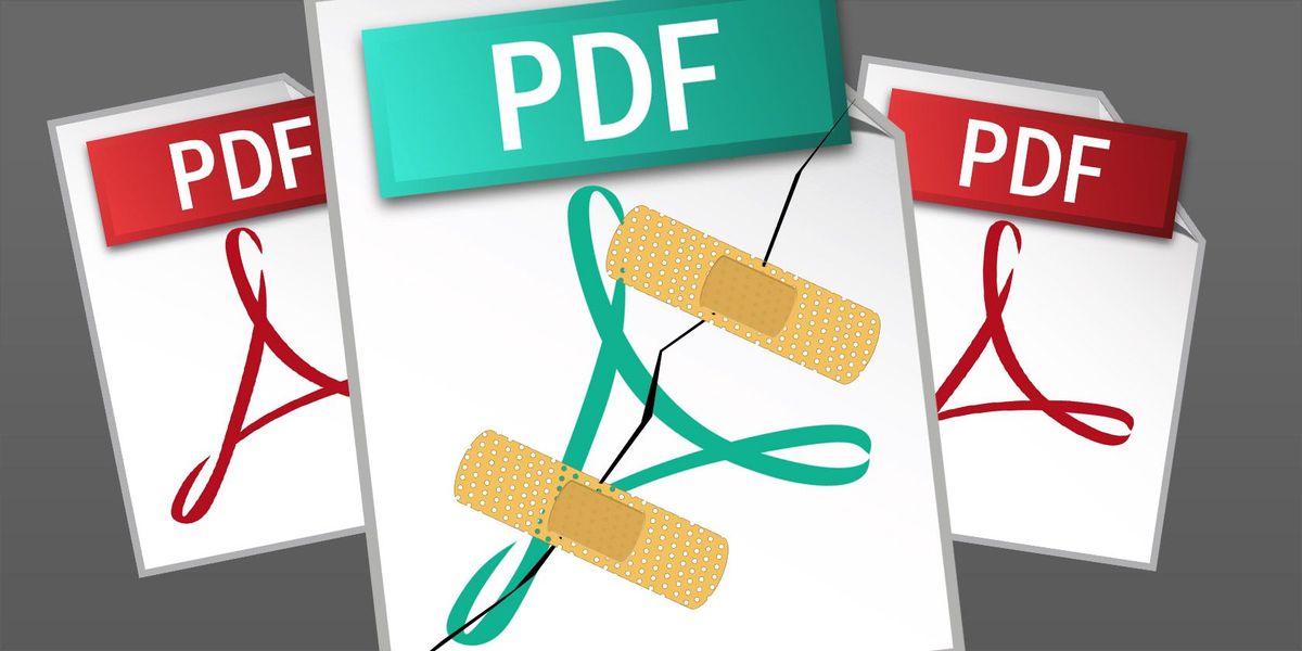 Kaip pataisyti arba atkurti duomenis iš sugadinto PDF failo