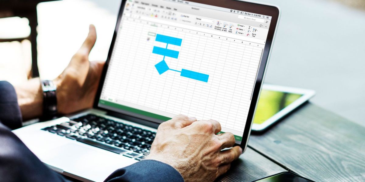 كيفية إنشاء مخطط انسيابي في Microsoft Excel