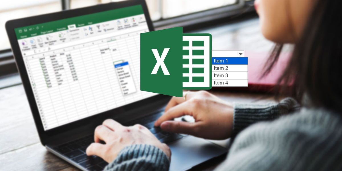 Hur man skapar en nedrullningslista i Microsoft Excel