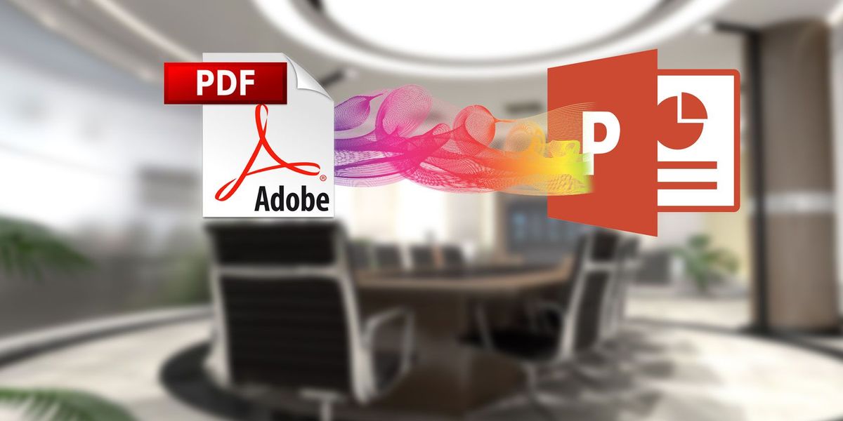 PDF를 PowerPoint 프레젠테이션으로 변환하는 방법