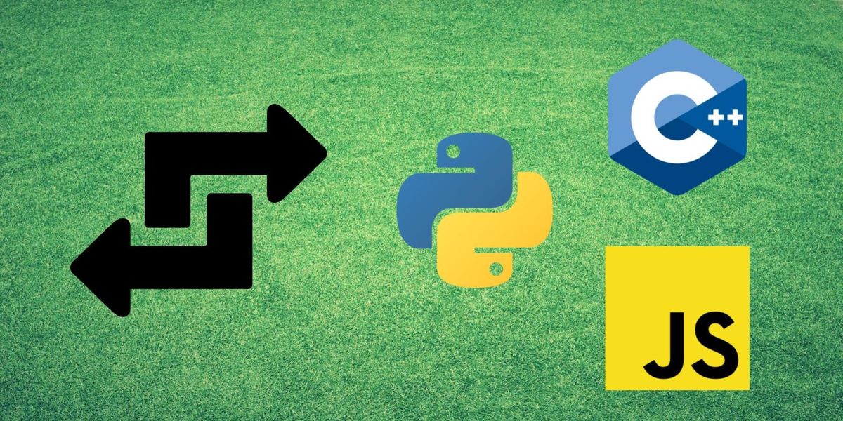 Hur man vänder en matris i C ++, Python och JavaScript