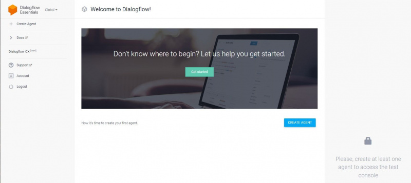 Bygg en chatbot som skickar e-post med Google Dialogflow