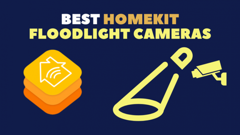Melhores câmeras HomeKit Floodlight para proteger sua casa inteligente