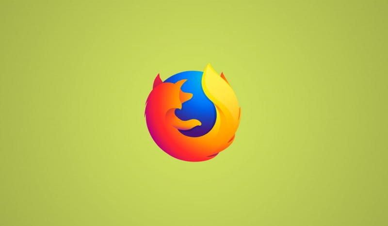   Firefox webbläsares logotyp på ljusgrön bakgrund