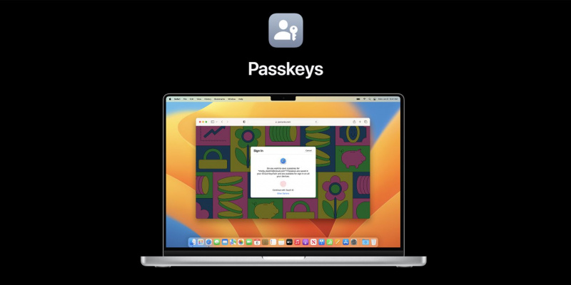  Domača stran Apple Passkeys za razvijalce