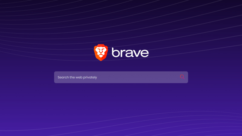   Captură de ecran cu Brave's private window