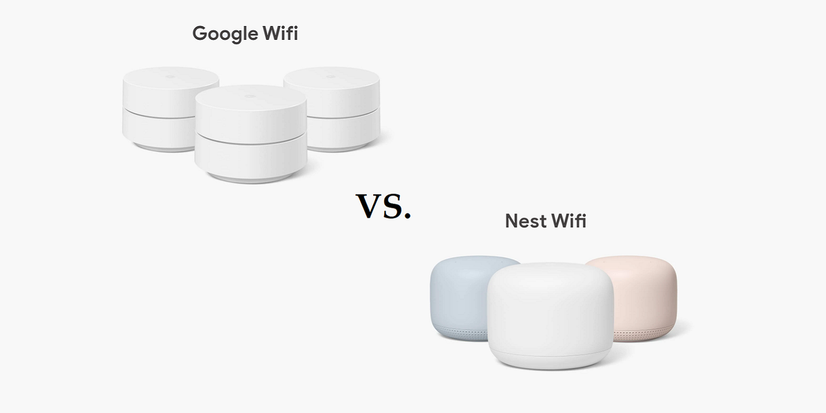 Nest Wifi vs Google Wifi : quelles sont les différences ?