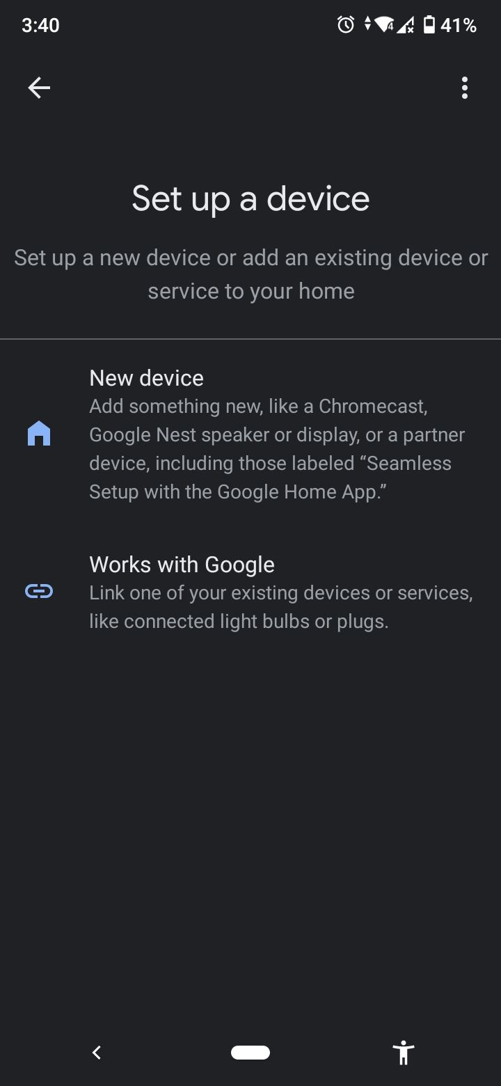   „Google“ namų programa „Bluetooth“ įjungta