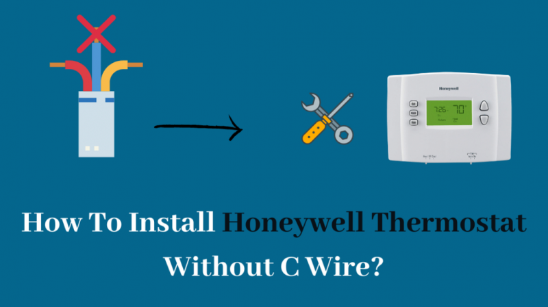 Como instalar qualquer termostato Honeywell sem fio C