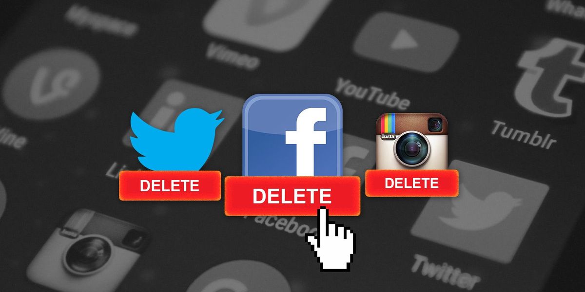 Miért olyan nehéz törölni a közösségi média fiókokat?