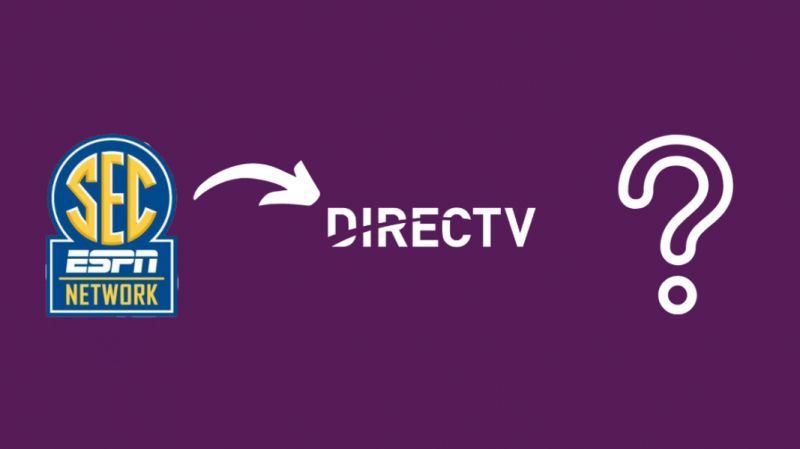 Quin canal és SEC Network a DIRECTV?: Hem fet la investigació