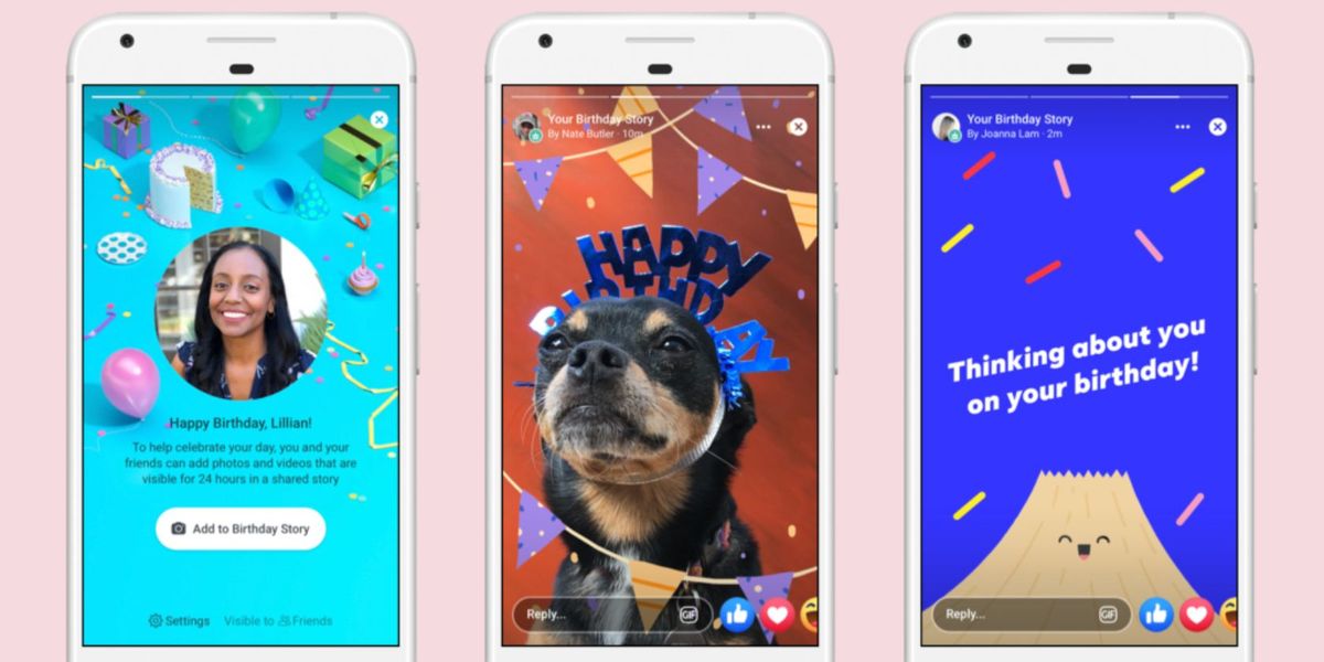 Facebook lanza una nueva forma de decir feliz cumpleaños