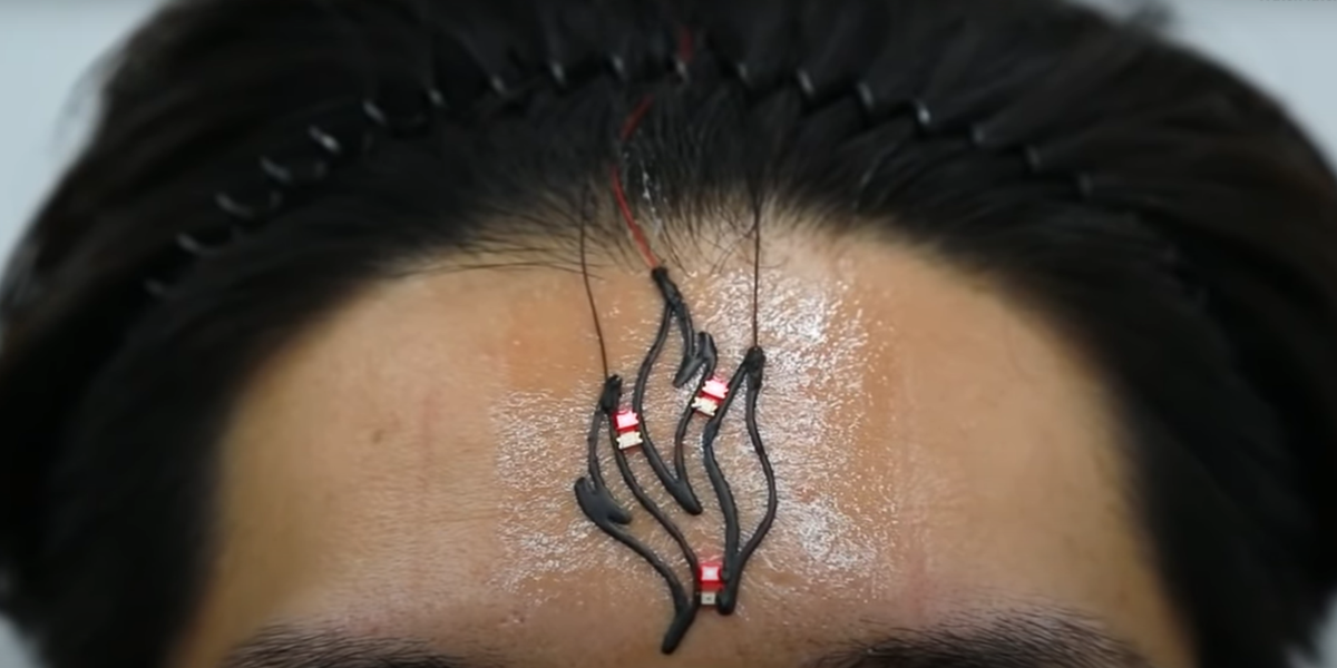 BodyPrinter imprimeix circuits electrònics a la pell com tatuatges