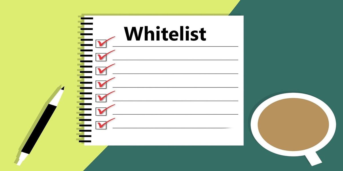 Kas ir baltais saraksts un kā to izmantot?