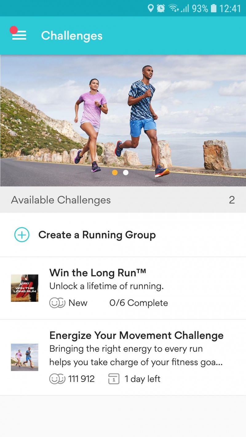   Desafíos de la aplicación móvil Runkeeper Running Tracker
