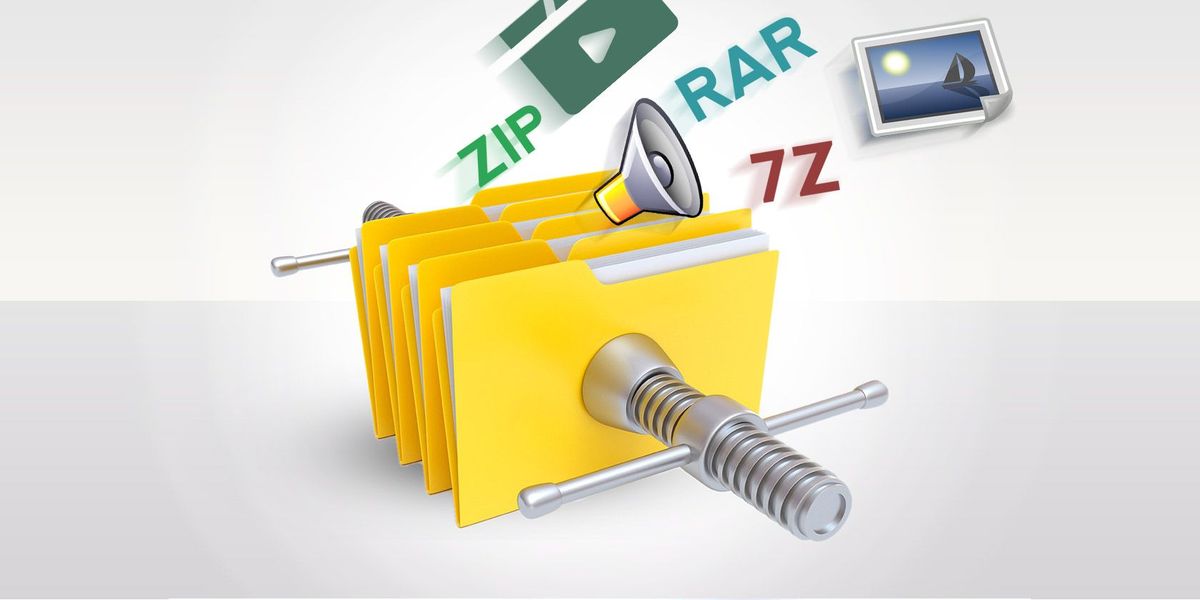 Fájlok kibontása a ZIP, RAR, 7z és más közös archívumokból