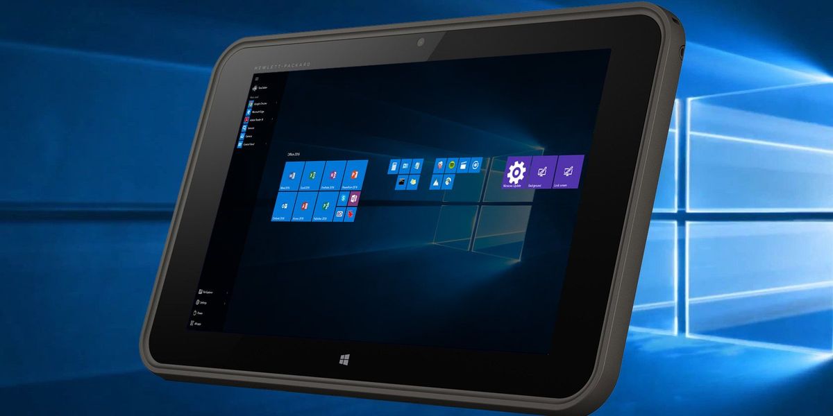Hvor godt fungerer Windows 10 på en lille tablet?
