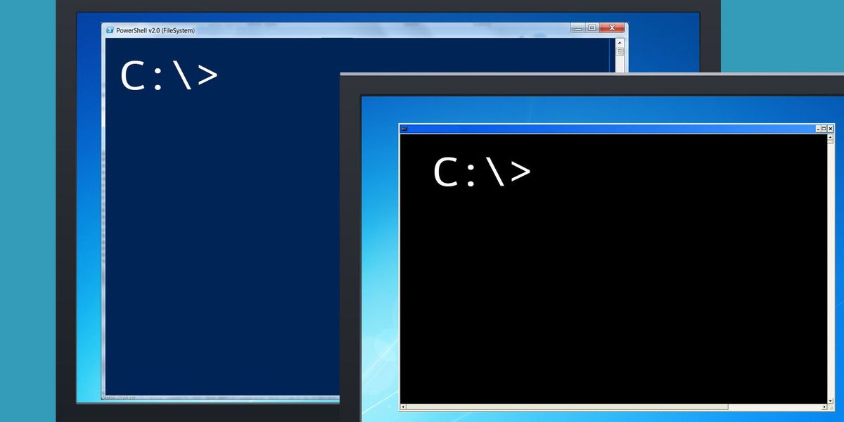 Komandu uzvedne pret Windows PowerShell: kāda ir atšķirība?