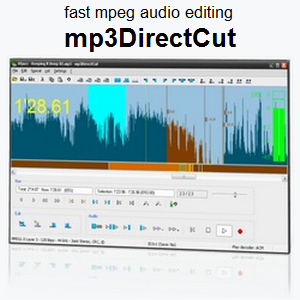 Tömörített MP3 fájlok szerkesztése és rögzítése tömörítés nélkül az MP3DirectCut segítségével
