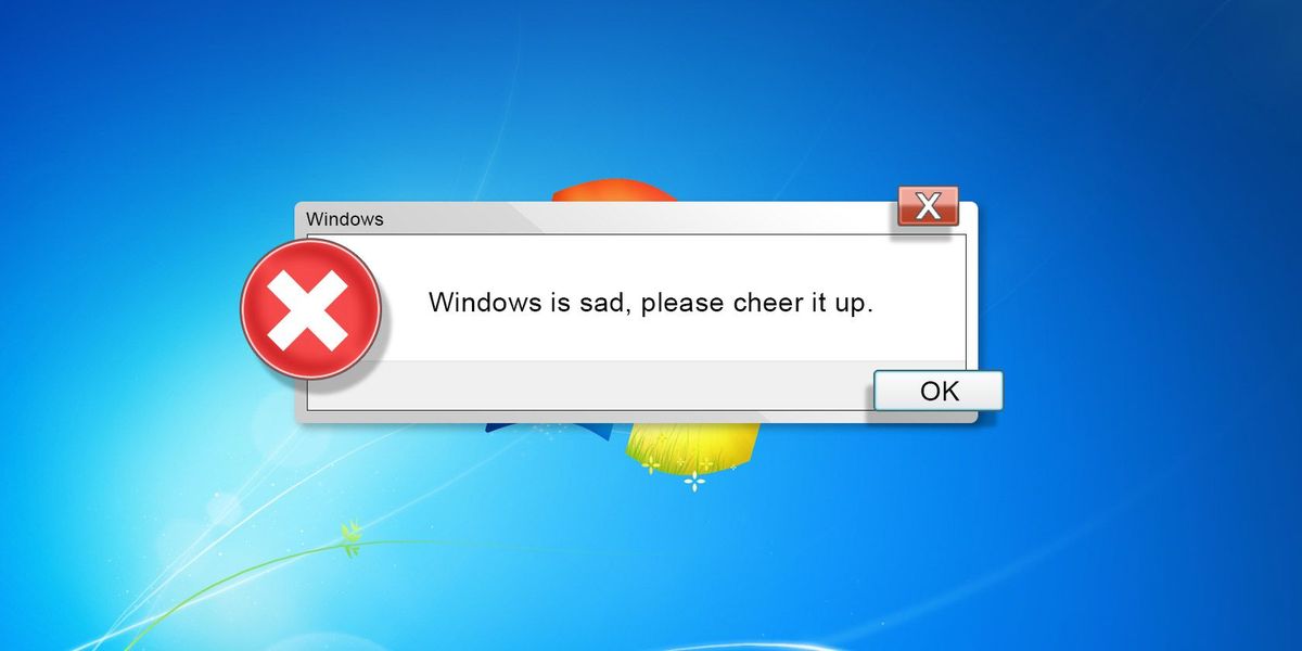 De 12 mest latterlige Windows -feilene gjennom tidene