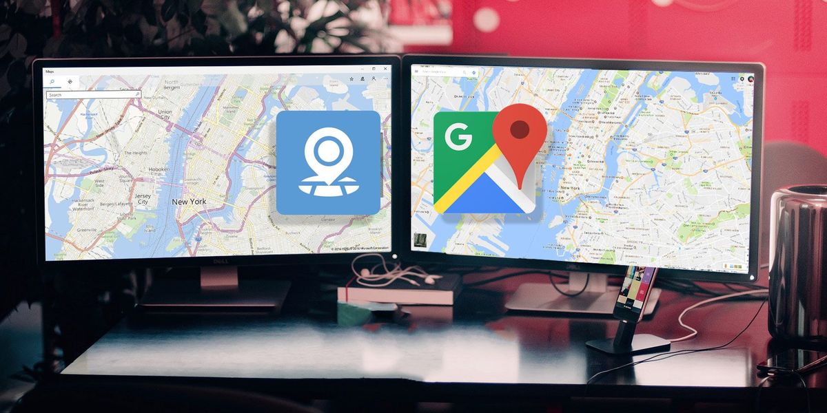 Windows Maps kontra Google Maps: 7 funktioner Windows gör det bättre