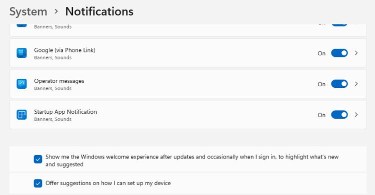 Cómo recibir notificaciones cuando se agregan nuevas aplicaciones de inicio a Windows 11