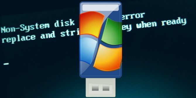 Käynnistettävän USB -aseman luominen Windows -CD -levyltä