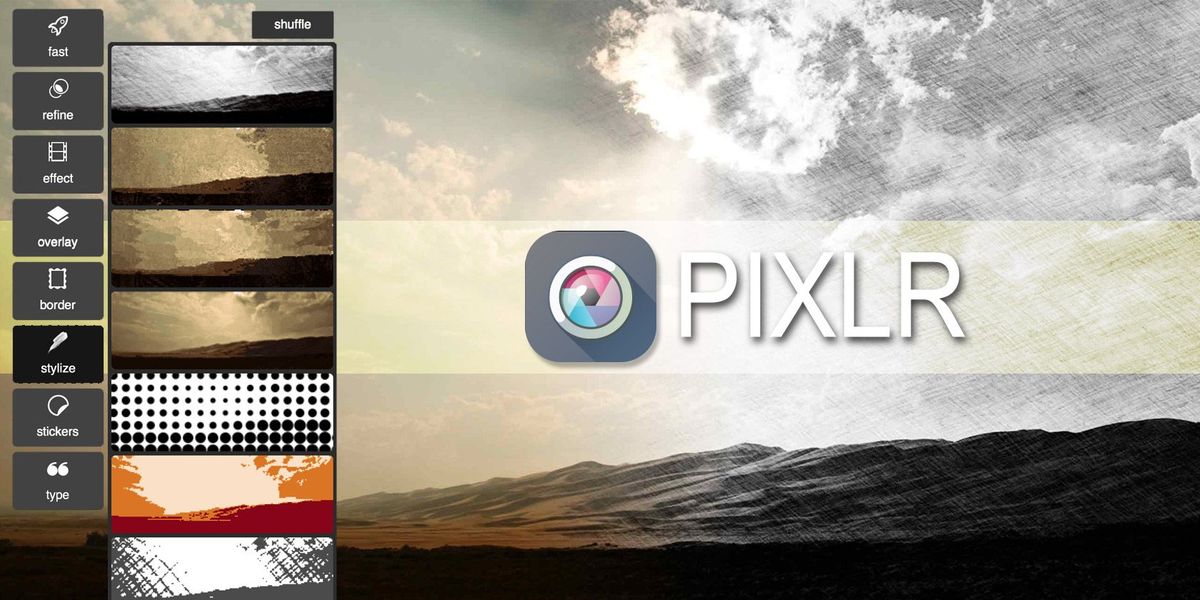 ڈیسک ٹاپ کے لیے Pixlr آپ کی تصاویر کے لیے ایک طاقتور اور مفت تخلیقی ایڈیٹر ہے۔