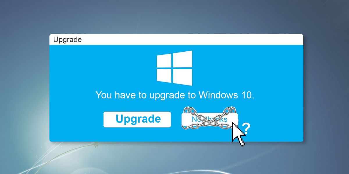 Microsoft Strikes Again - Comment NE PAS mettre à niveau vers Windows 10